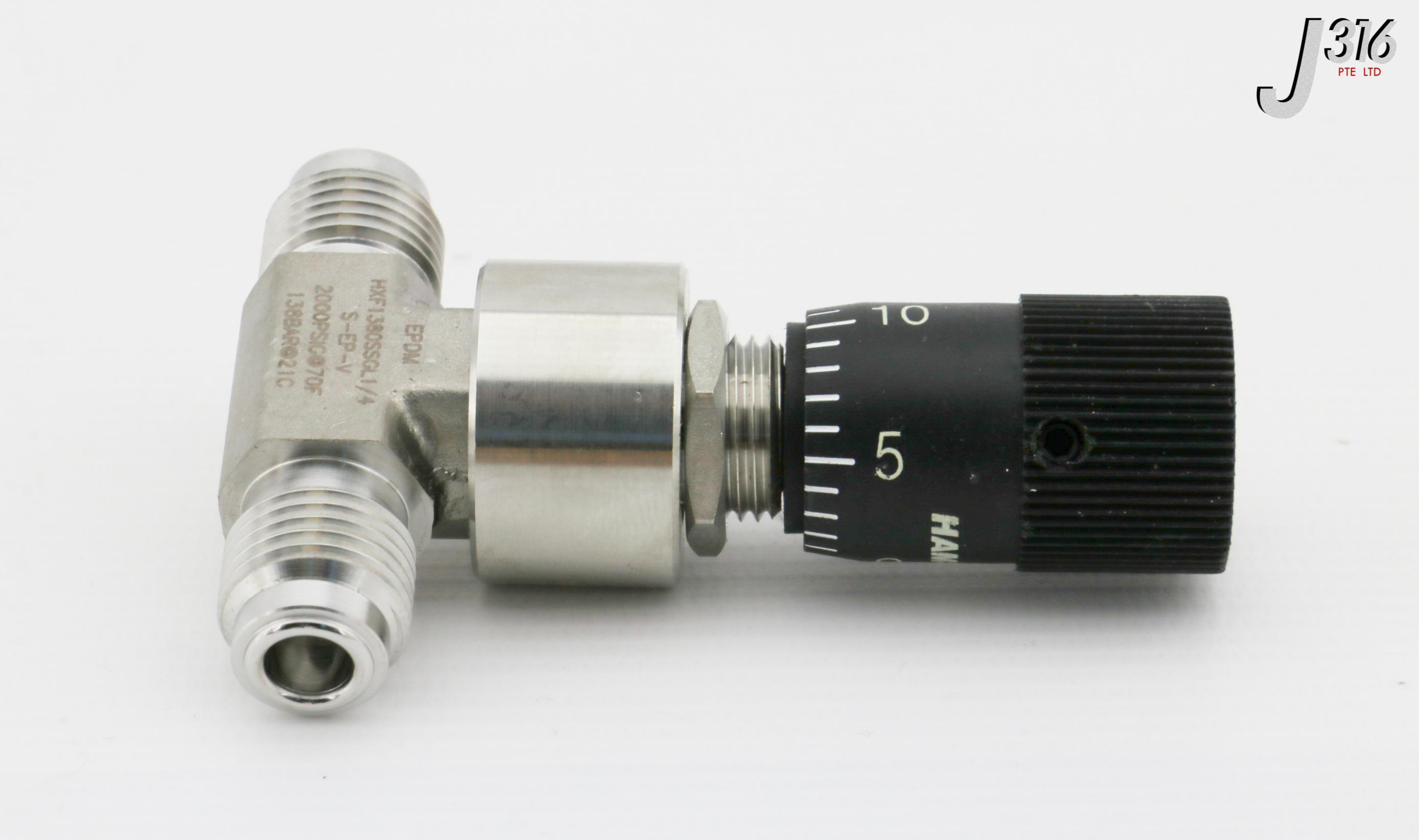 31670 HAM-LET METERING VALVE, 2000PSIG, 138BAR (NEW) HXF1380SSGL1